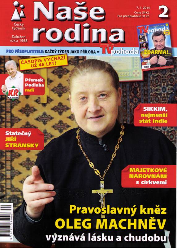 Protojerej Oleg blahopřá ke svátku Kristova narození